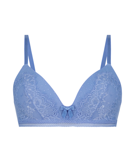 Soutien-gorge préformé sans armature Bessie, Bleu