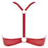 Voorgevormde push-up beugel bh Faye, Rood
