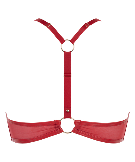 Voorgevormde push-up beugel bh Faye, Rood