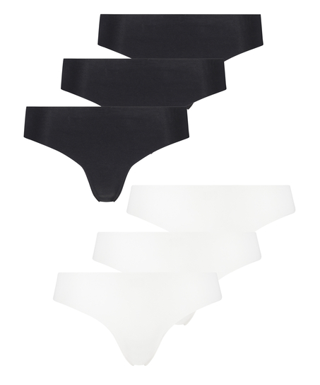 6-pack invisible string, Wit