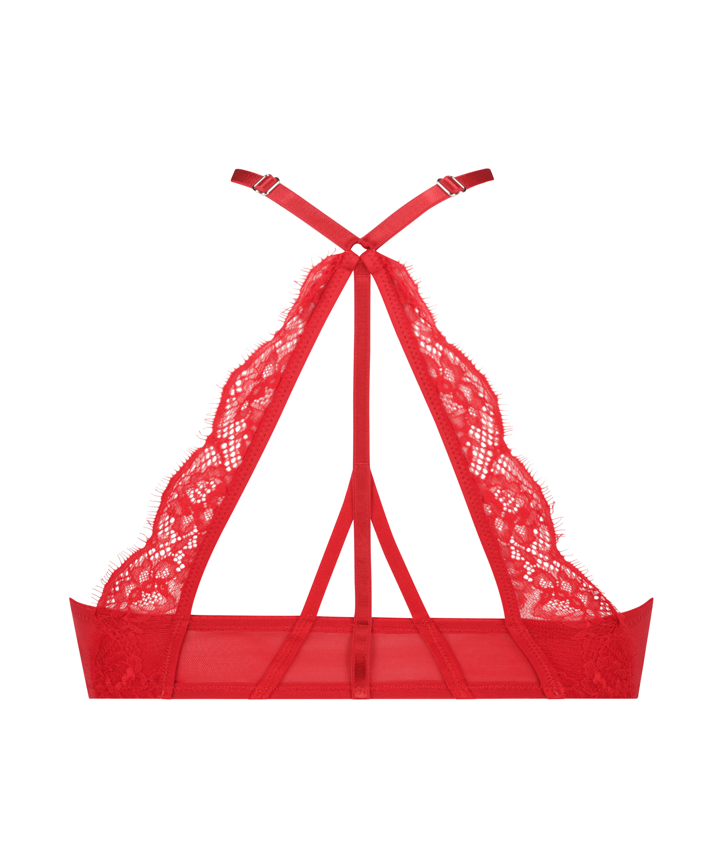 Soutien-gorge push-up à armatures préformé Elissa, Rouge, main