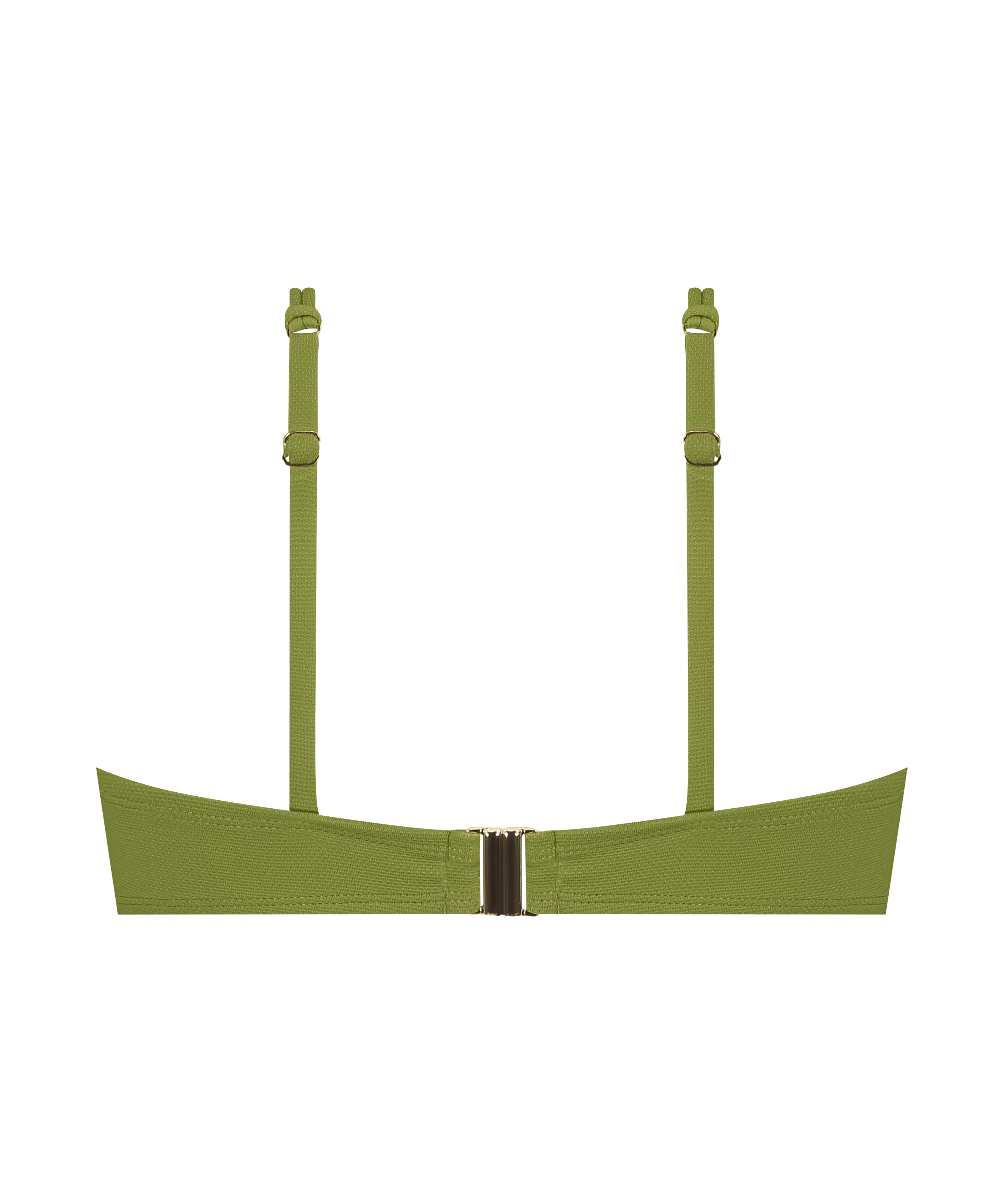 Haut de bikini Holbox, Vert, main