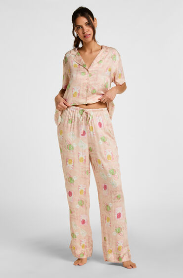 Hunkemöller Broek Satijn Oranje