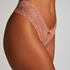 Brazilian V-shape mesh, Roze
