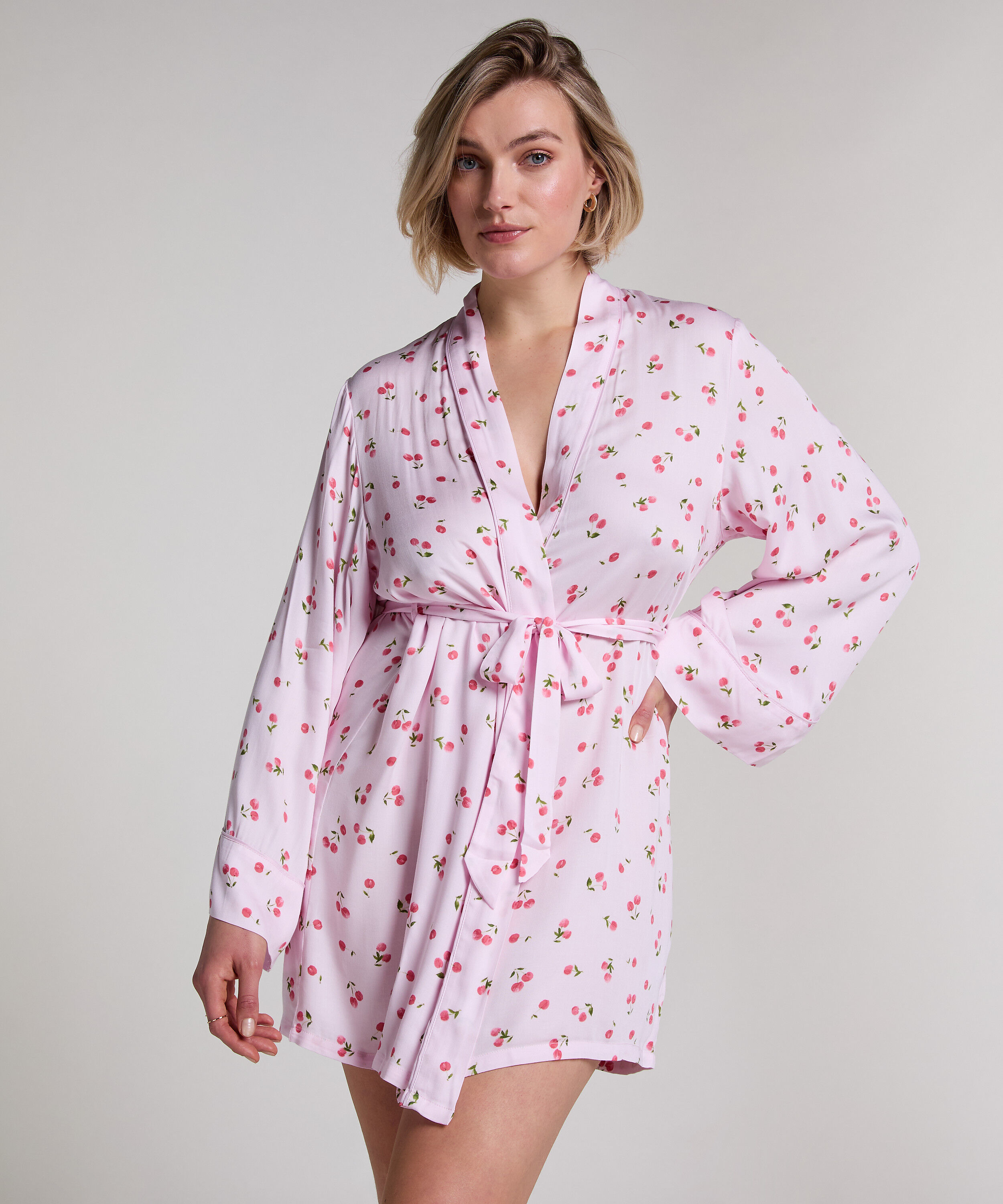 Kimono Satin, Roze