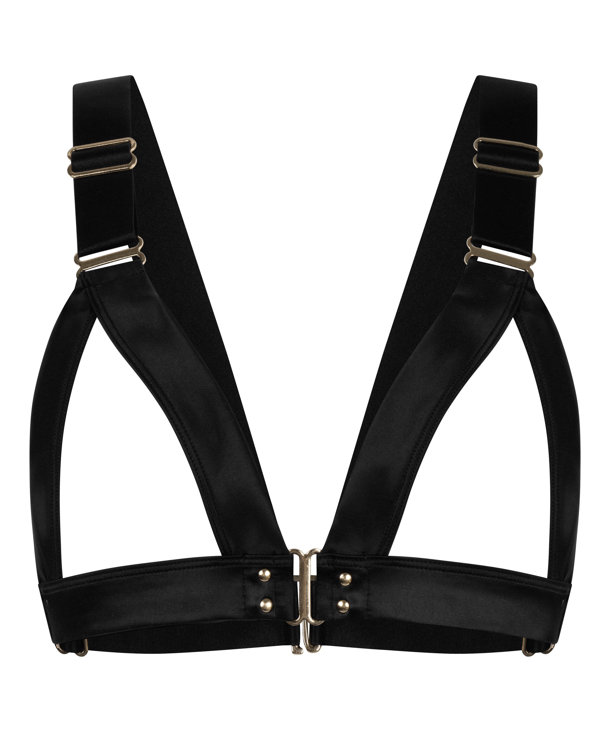 Open bralette Colette, Zwart, main