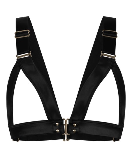 Open bralette Colette, Zwart