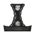 Voorgevormde push-up beugel bh Sienna, Zwart
