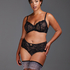 Soutien-gorge à armatures non-préformé Helena, Noir