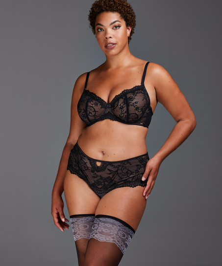 Soutien-gorge à armatures non-préformé Helena, Noir