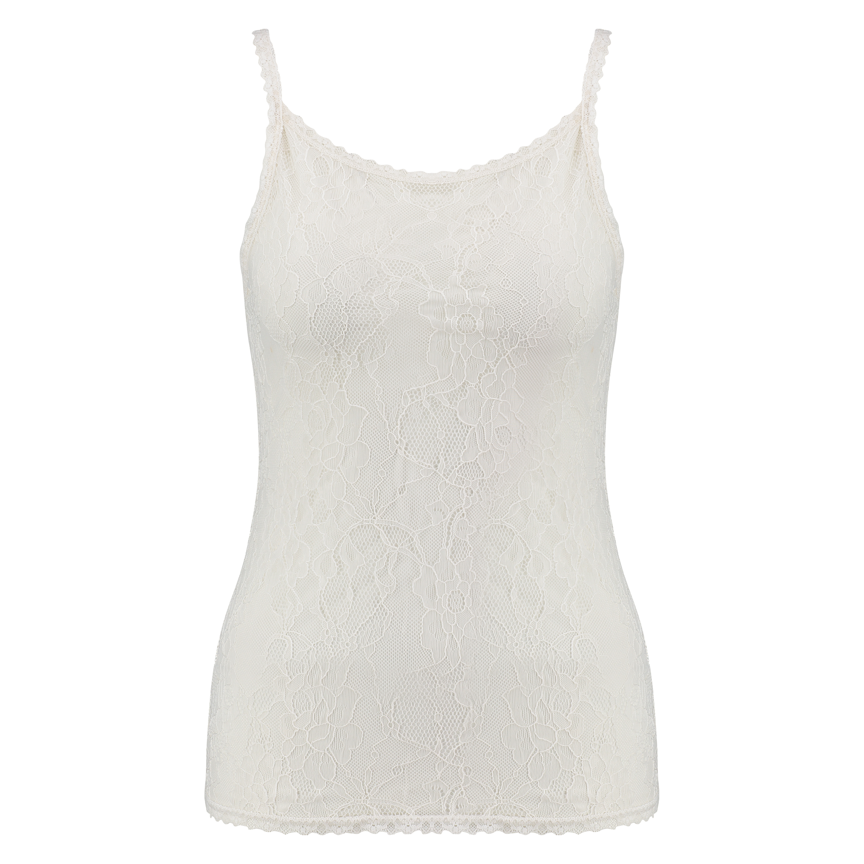 Tank top Lace, Wit, main