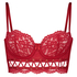 Soutien-gorge &agrave; armatures non-pr&eacute;form&eacute; Miaou, Rouge