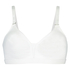 Soutien-gorge sans armature non-pr&eacute;form&eacute;, Blanc