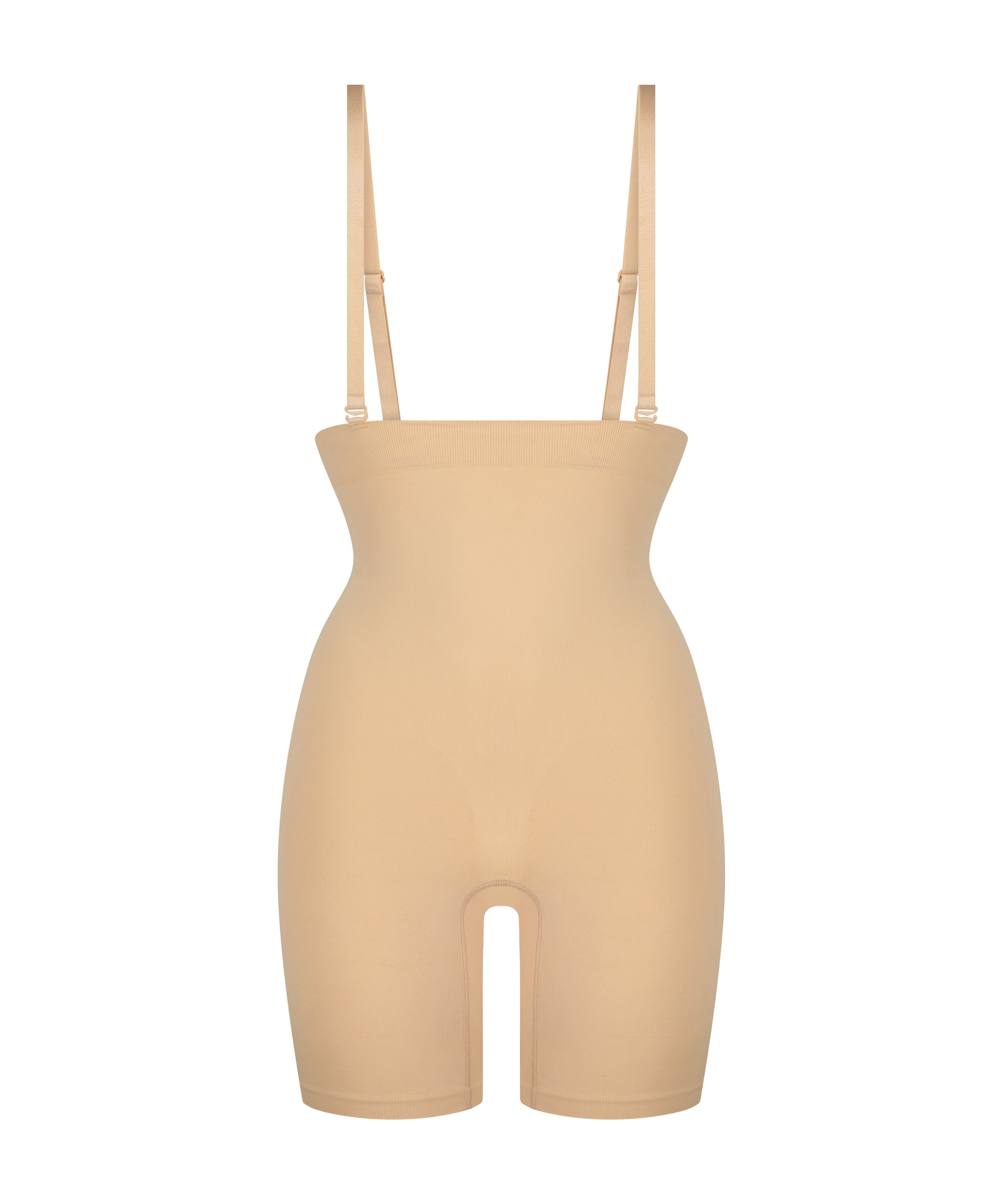 Naadloze corrigerende Thigh Slimmer, Beige, main