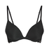 Soutien-gorge &agrave; armatures pr&eacute;form&eacute; push-up Angie, Noir