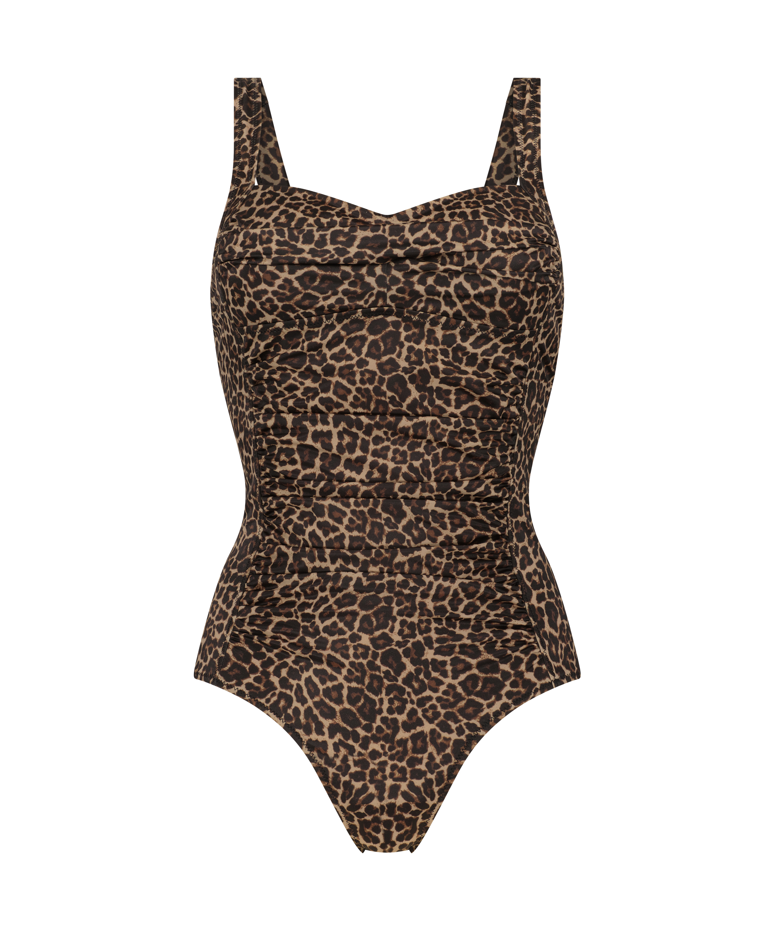 Maillot de bain Leopard, Brun, main