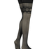 15 Denier Stockings Cleo, Zwart