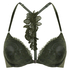 Soutien-gorge à armatures rembourré push-up Amara, Vert
