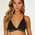 Triangle bralette Cutie, Zwart