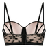Soutien-gorge non-rembourr&eacute; &agrave; armatures Chelsey, Noir