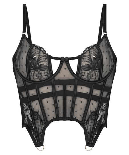 Bustier Lulu, Zwart