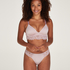 Soutien-gorge push-up préformé sans armatures Evey, Pourpre