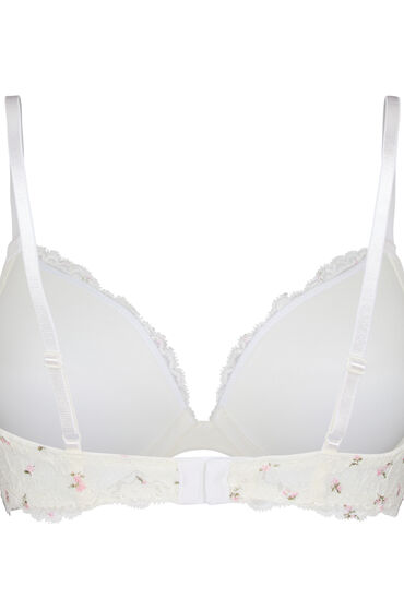 Hunkemöller Voorgevormde push-up beugel bh Marine Wit, foto 2