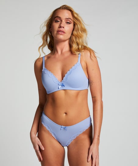Slip brésilien Lola, Bleu