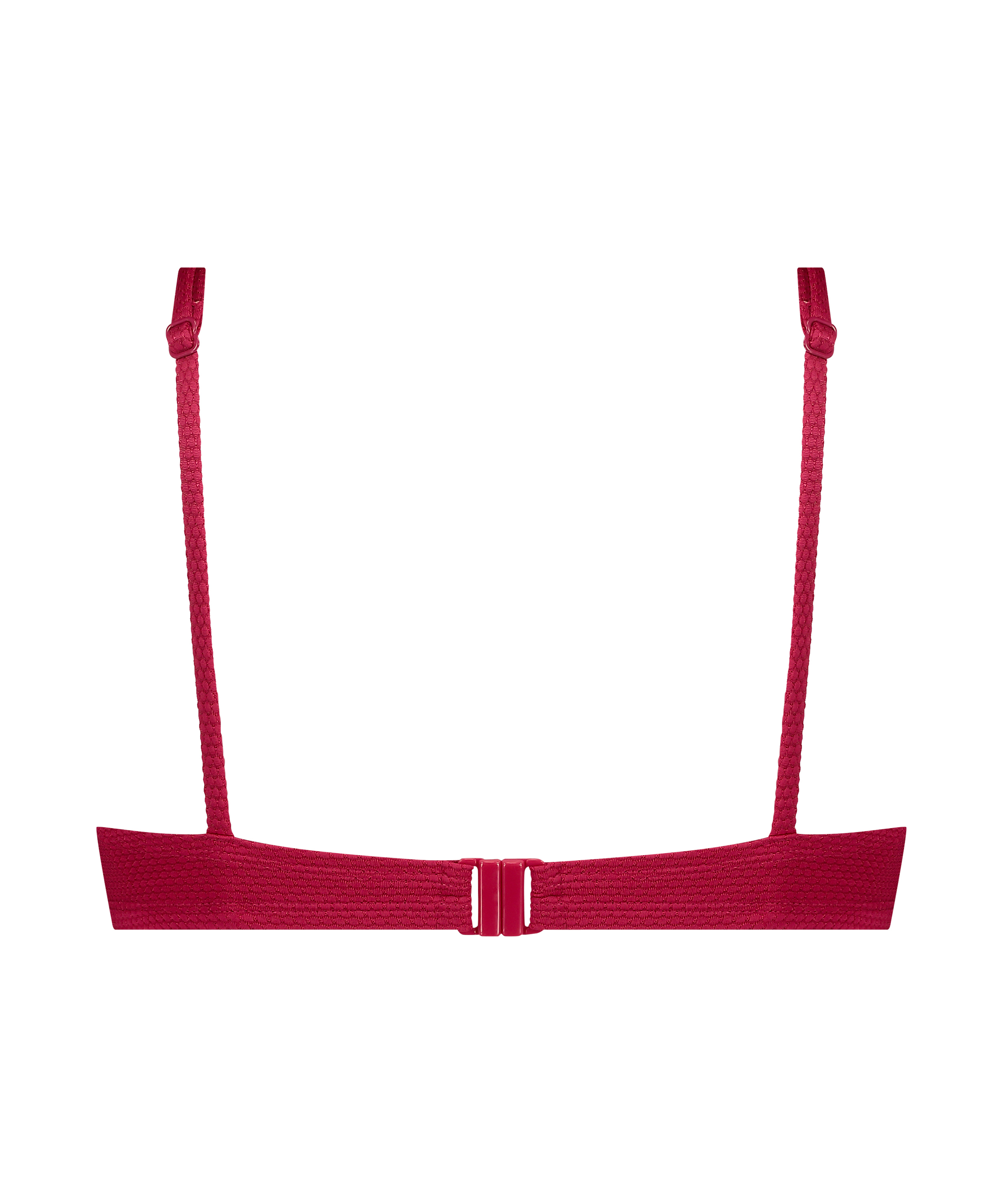 Niet-voorgevormde beugel bikinitop Scallop, Roze, main