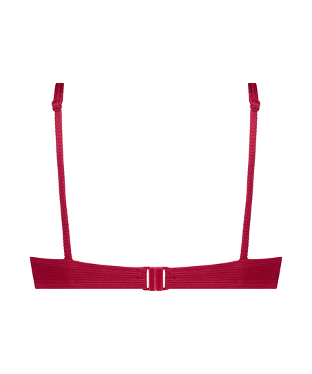 Niet-voorgevormde beugel bikinitop Scallop, Roze