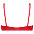 Voorgevormde push-up beugel bh Maya, Rood