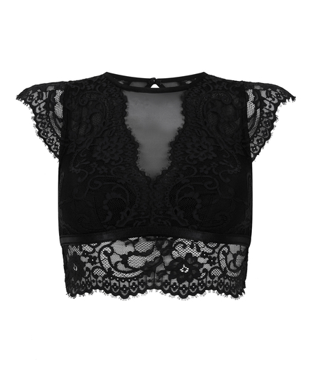 Bralette Valora, Zwart