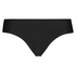 Slip br&eacute;silien invisible avec marque, Noir