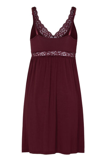 Hunkemöller Jersey Slipdress Paars, foto 2