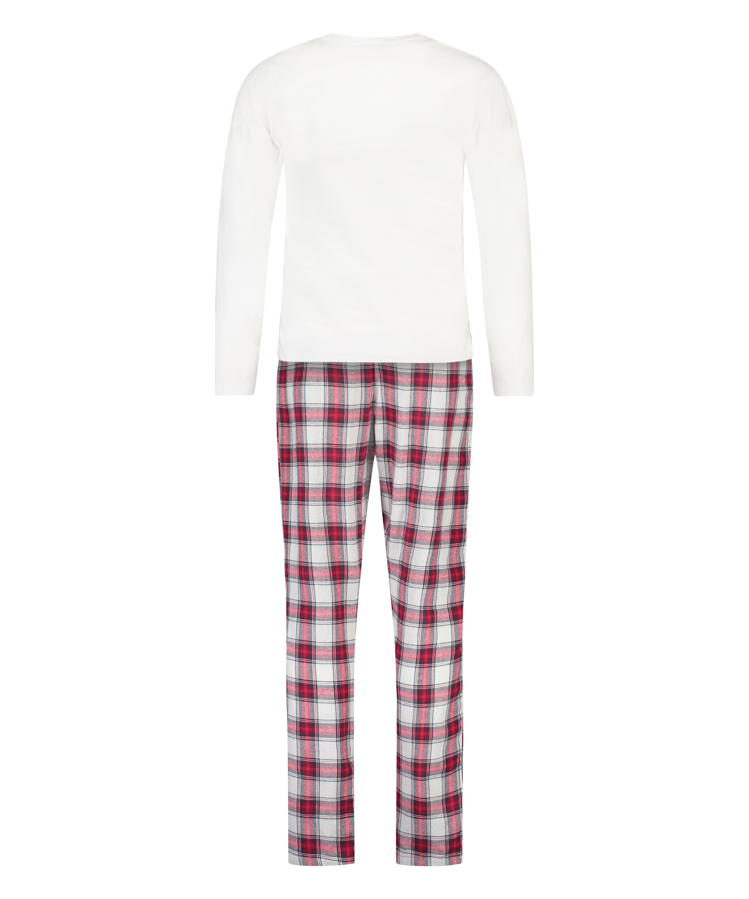 Pyjamaset heren, Rood, main