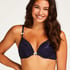 Soutien-gorge à armatures préformé push-up Maya, Bleu