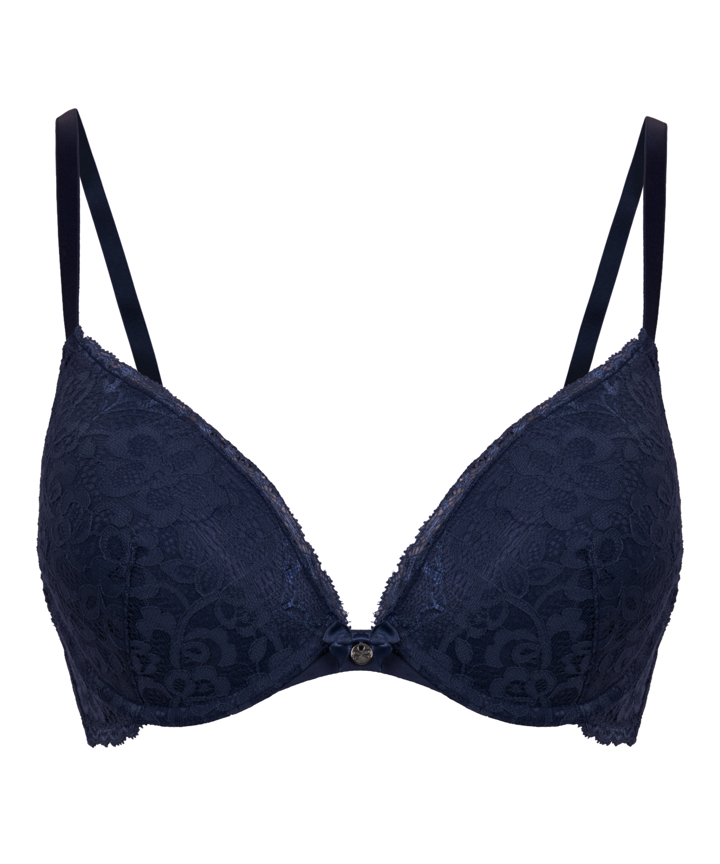 Voorgevormde push-up beugel bh Marine, Blauw, main