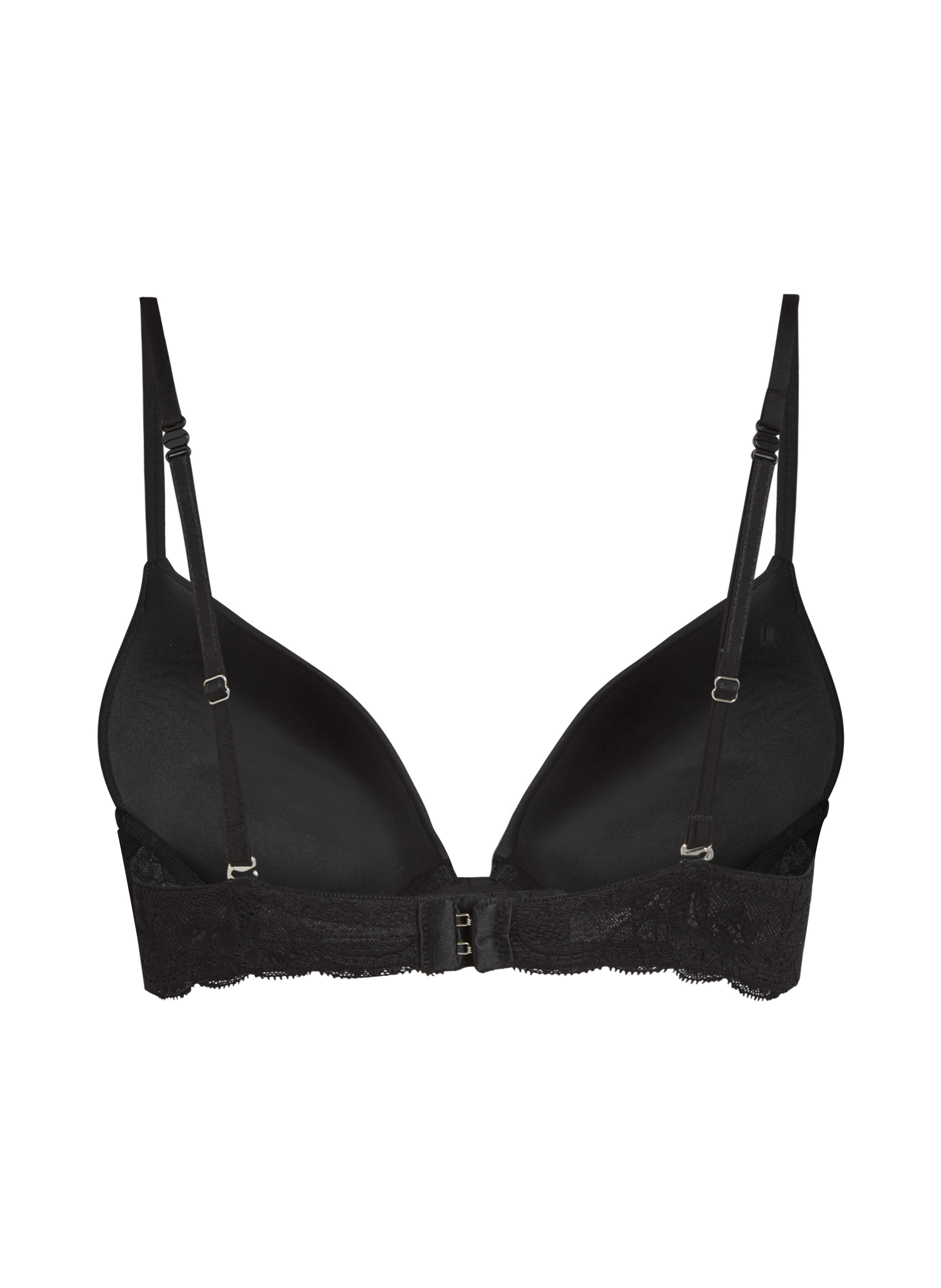 Soutien-gorge à armatures préformé push-up Angie, Noir, main