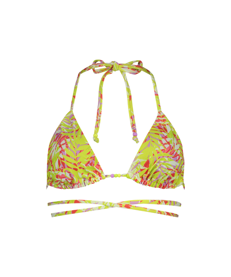 Triangel bikinitop Marrakesh, Groen
