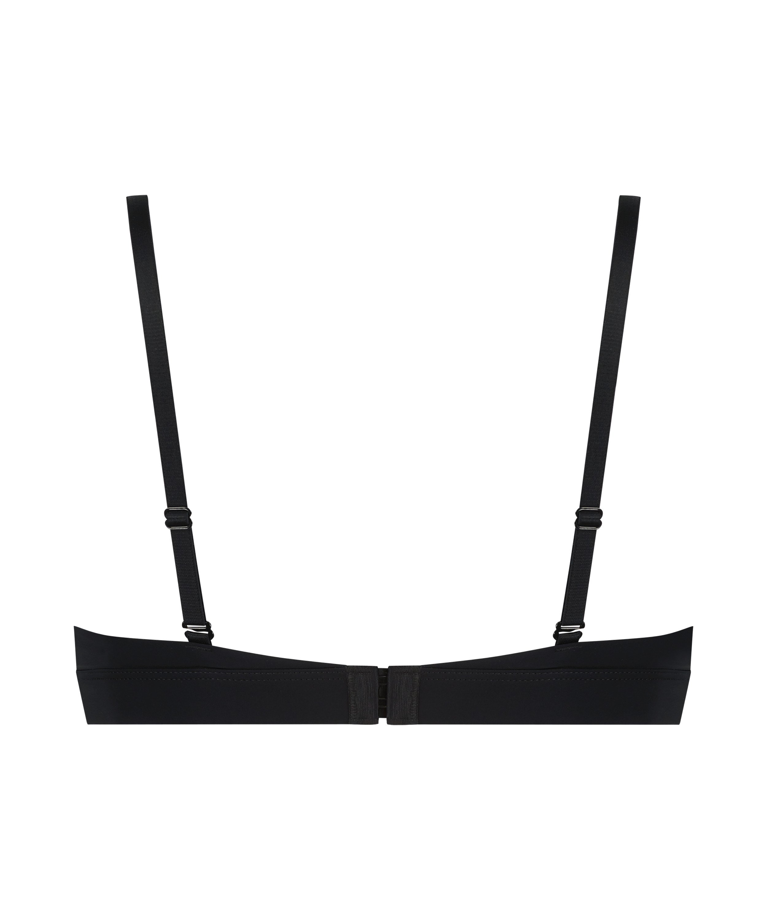 Voorgevormde bh zonder beugel, Zwart, main