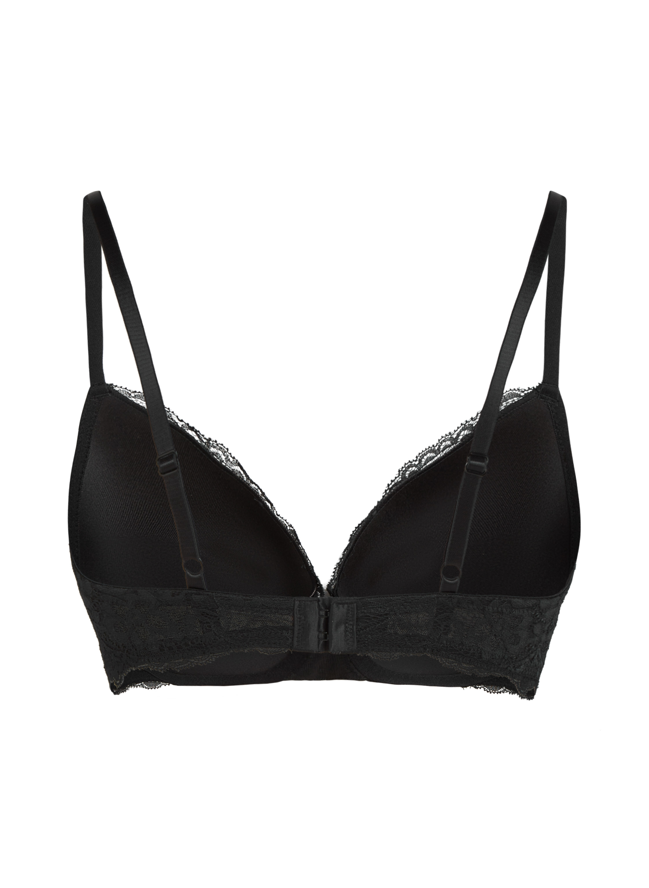 Soutien-gorge &agrave; armatures pr&eacute;form&eacute; push-up Marine, Noir, main