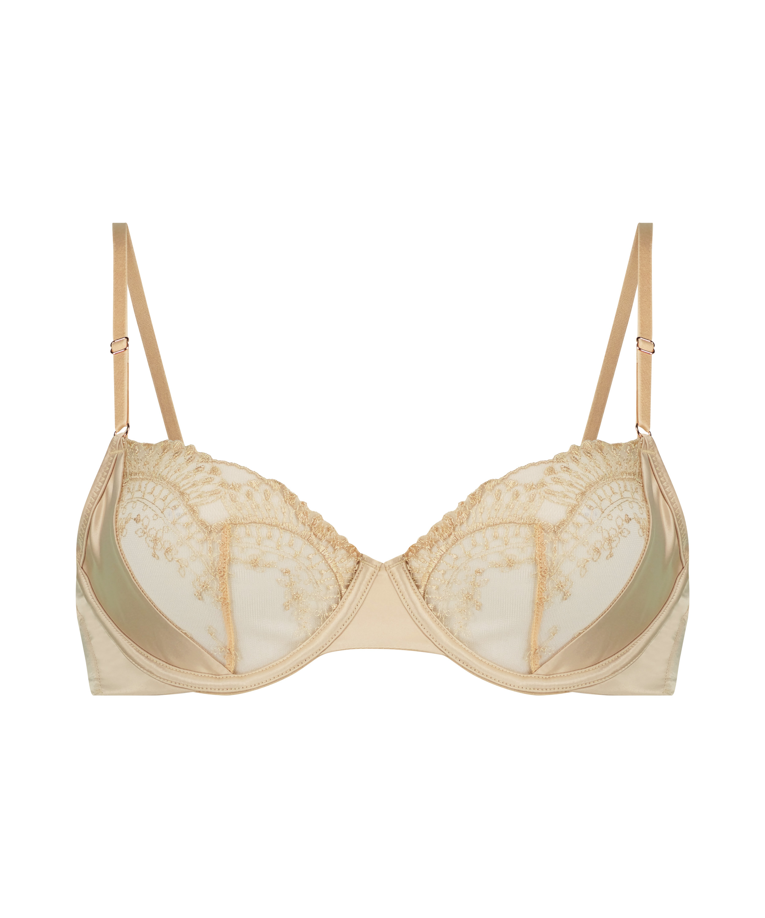 Niet-voorgevormde beugel bh Stella, Geel, main