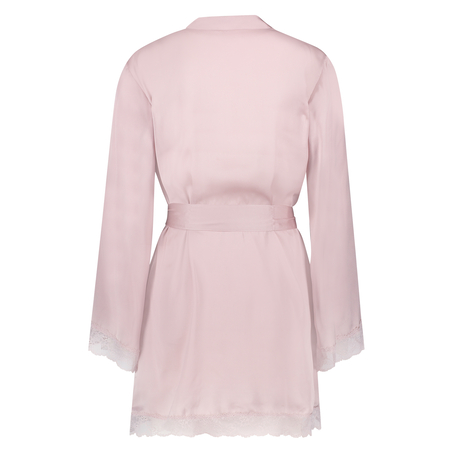 Petite Kimono satin meili, Paars