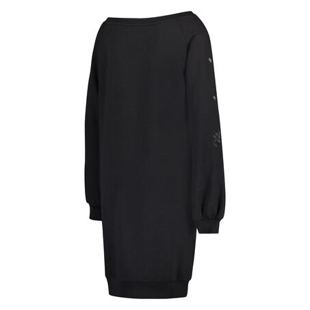 Robe sweat HKMX Oversize, Noir