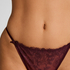 String taille haute Hollie, Pourpre