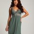 Slipdress Nora Lace, Groen