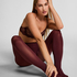 Collants 50 Deniers Toucher Velours, Pourpre