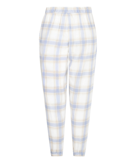 Pantalon de Pyjama Flanel, Bleu