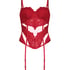 Bustier Charlotta, Rood