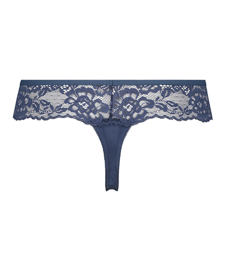 Boxer string Bianca, Bleu